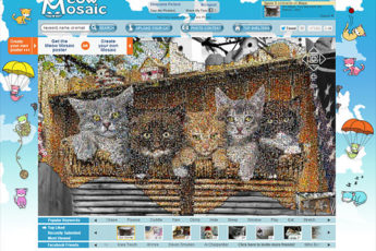 cat photo mosaic