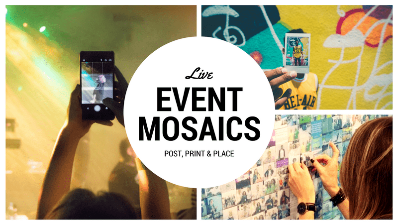 live event mosaics